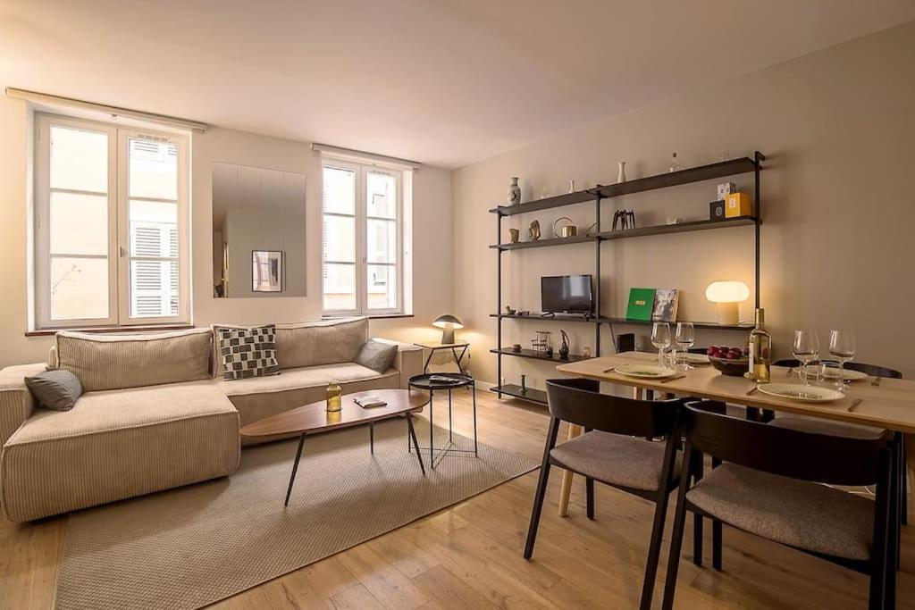 Rare Appart 2 Chambres En Duplex Design Au Panier Marseille Ngoại thất bức ảnh